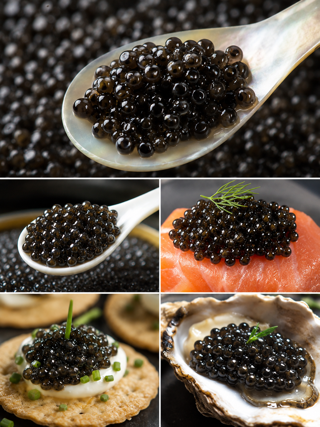 ✨ Black Gold Premium American Sturgeon Caviar 🖤 Rich, Buttery & Delicately Briny-JT2