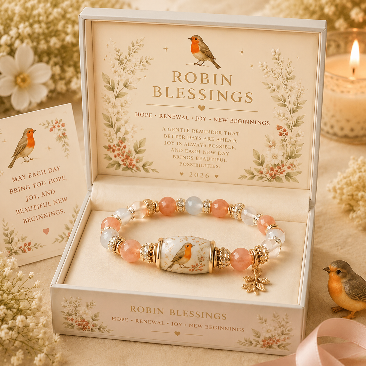 ๐ธ Nature Blessings Bracelet Collection Choose The Symbol That Speaks To Your Heart โจ-JT