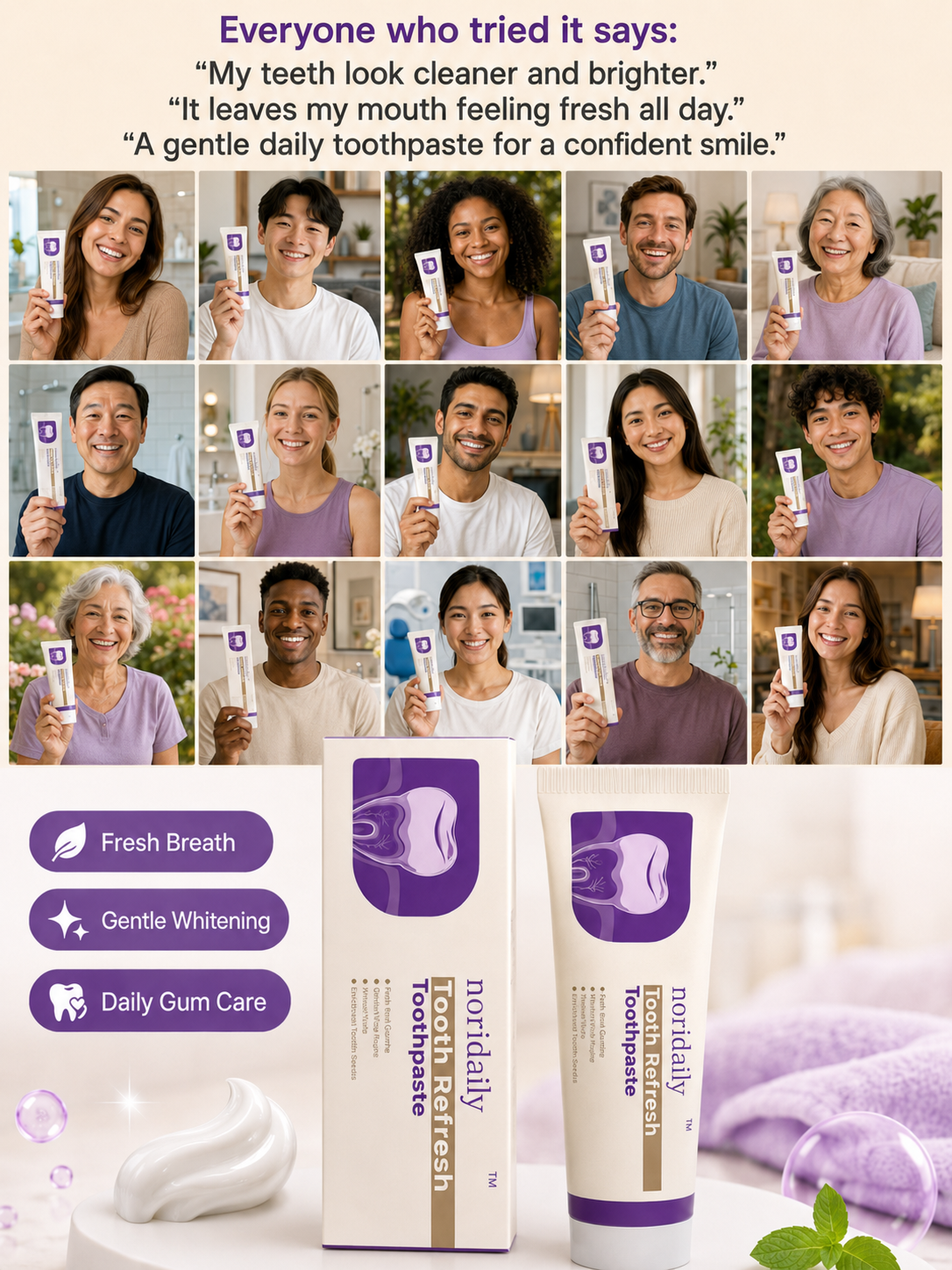 More Than Fresh Breath—Daily Mineral Care for Your Smile  Upgrade Your Routine with Hydroxyapatite Toothpaste-JT