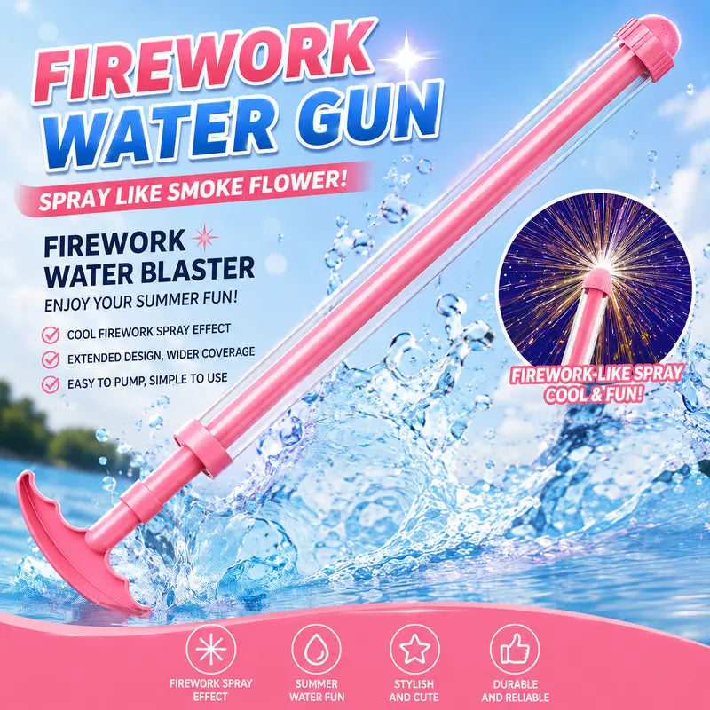 💦2026 New Model Telescopic Water Gun, Summer Outdoor Pool and Beach Water Fight Party Toy