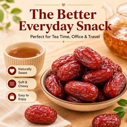 Premium Dates – Naturally Sweet, Rich in Vitamins & Dietary Fiber - JXX