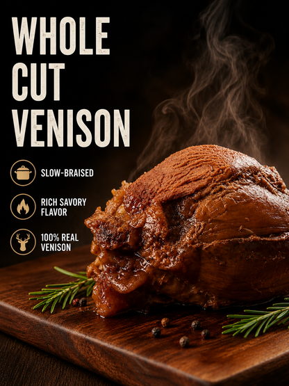🦌 You’ve Never Tasted Venison Like This! 🔥Premium Slow-Braised Venison • Ready-to-Eat • Full of Flavor-JT2