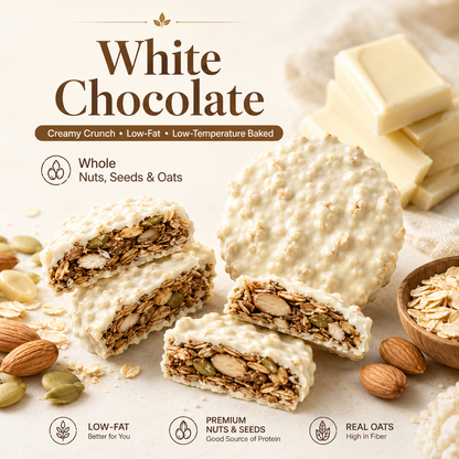 Chocolate Nut &amp; Oat Crisps 🍫🌾 Whole Nuts, Real Oats &amp; Satisfying Crunch in Every Bite-JT2