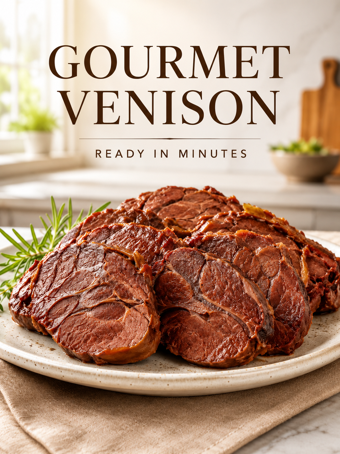 🦌 You’ve Never Tasted Venison Like This! 🔥Premium Slow-Braised Venison • Ready-to-Eat • Full of Flavor-JT2