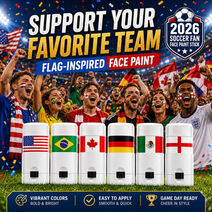 2026 Soccer Fan Face Paint Stick Show Your Team Spirit in Seconds ⚽🌍