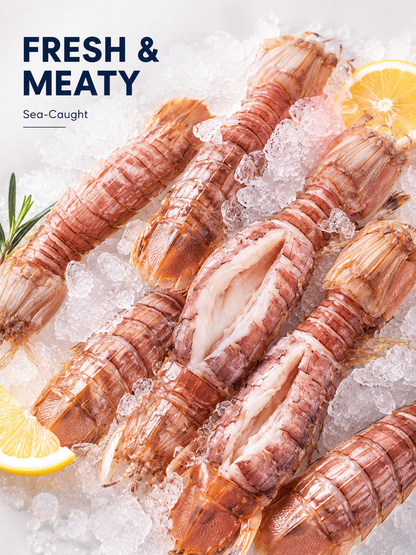 🔥 Wild-Caught Spicy Mantis Shrimp 🦐 | Roe-Filled, Crispy & Ready to Eat – JT2