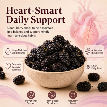 Dried Mulberries – Nourish Liver & Kidney, Darken Hair, Perfect for Night Owls-JXX