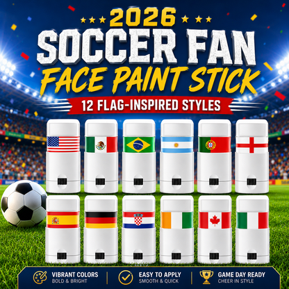 2026 Soccer Fan Face Paint Stick Show Your Team Spirit in Seconds ⚽🌍