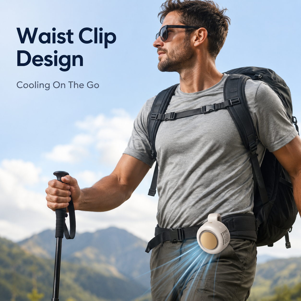 Westdeer Portable Silent Mini Bladeless Fan Stay Cool Anywhere, Anytime ❄️💨