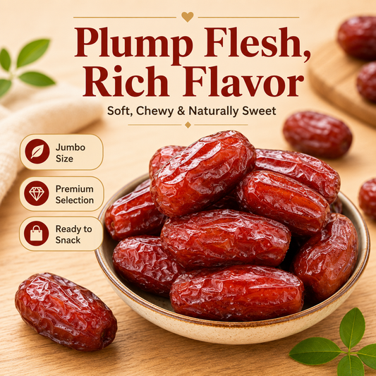 Premium Dates – Naturally Sweet, Rich in Vitamins & Dietary Fiber - JXX