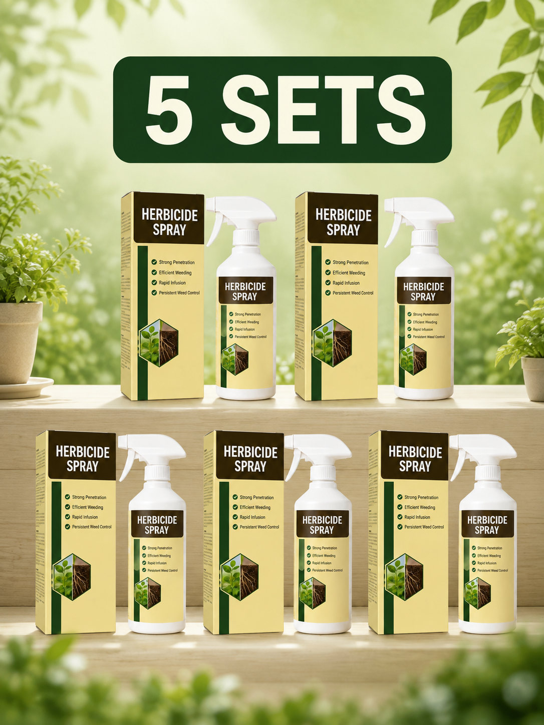 🔥Advanced Weed Control Spray|Penetrates Deep Down to Hidden Roots-JT