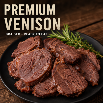 🦌 You’ve Never Tasted Venison Like This! 🔥Premium Slow-Braised Venison • Ready-to-Eat • Full of Flavor-JT
