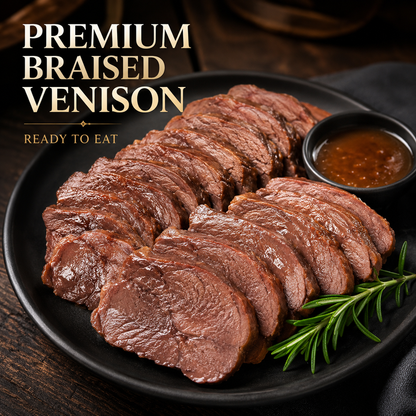 🦌 You’ve Never Tasted Venison Like This! 🔥Premium Slow-Braised Venison • Ready-to-Eat • Full of Flavor-JT