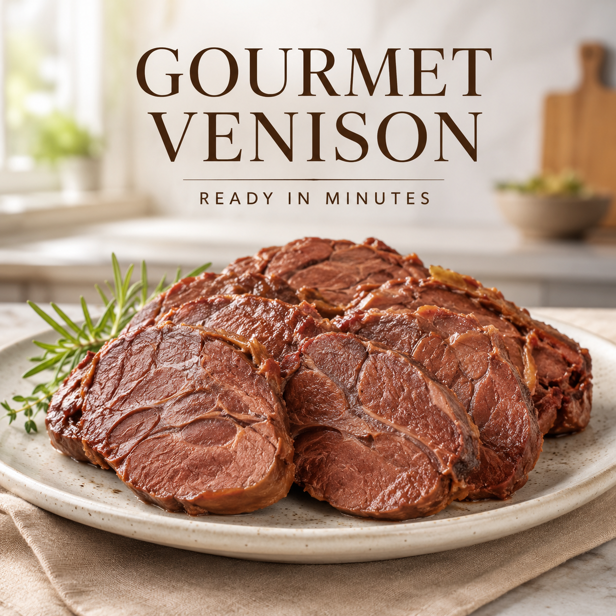 🦌 You’ve Never Tasted Venison Like This! 🔥Premium Slow-Braised Venison • Ready-to-Eat • Full of Flavor-JT